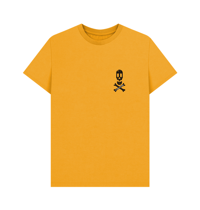 Mustard Fred Rebel Flying High, Men's  Certified Organic Cotton t-shirt, LB-B