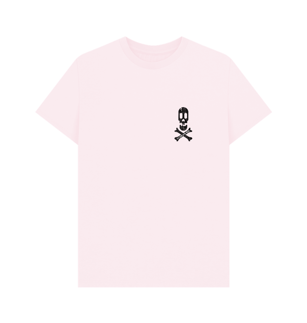 Pink Fred Rebel Flying High, Men's  Certified Organic Cotton t-shirt, LB-B