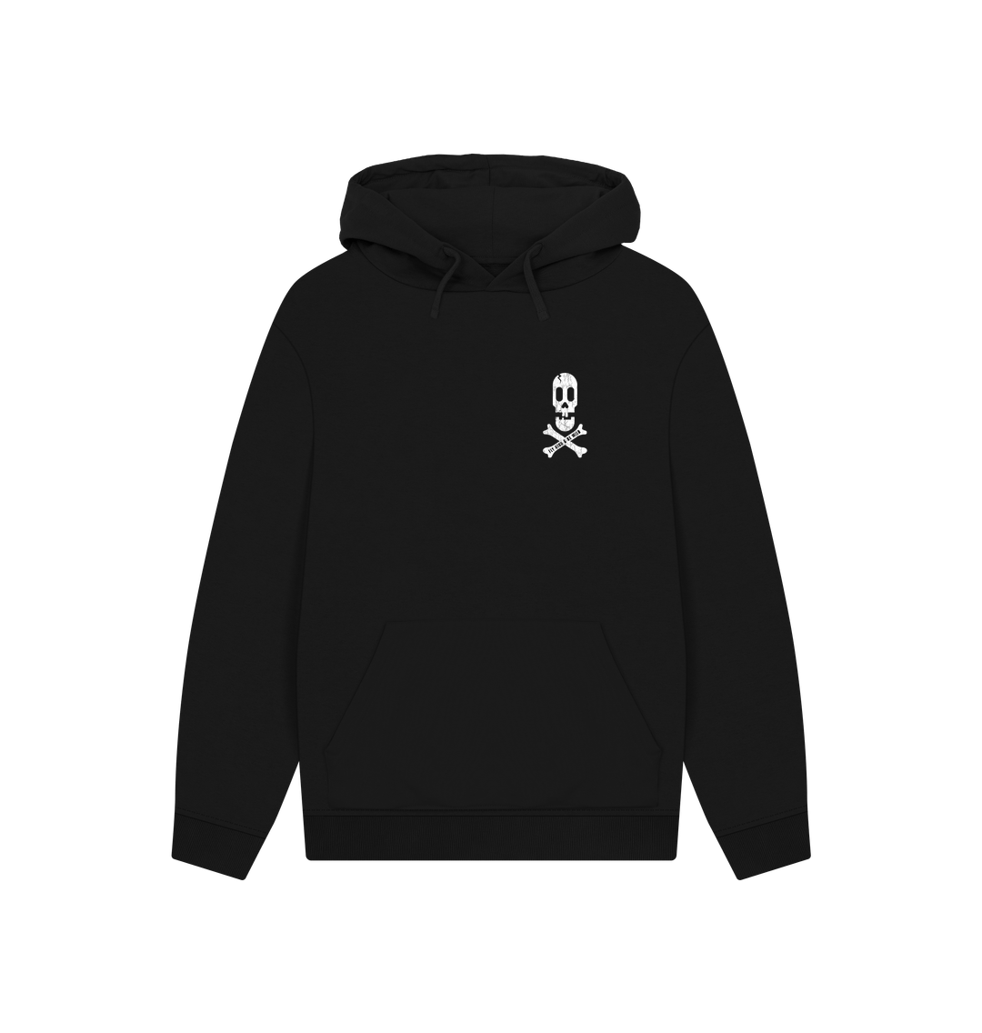 Black Fred Rebel Flying High, Unisex drop shoulder kangaroo pocket hoodie LB-W